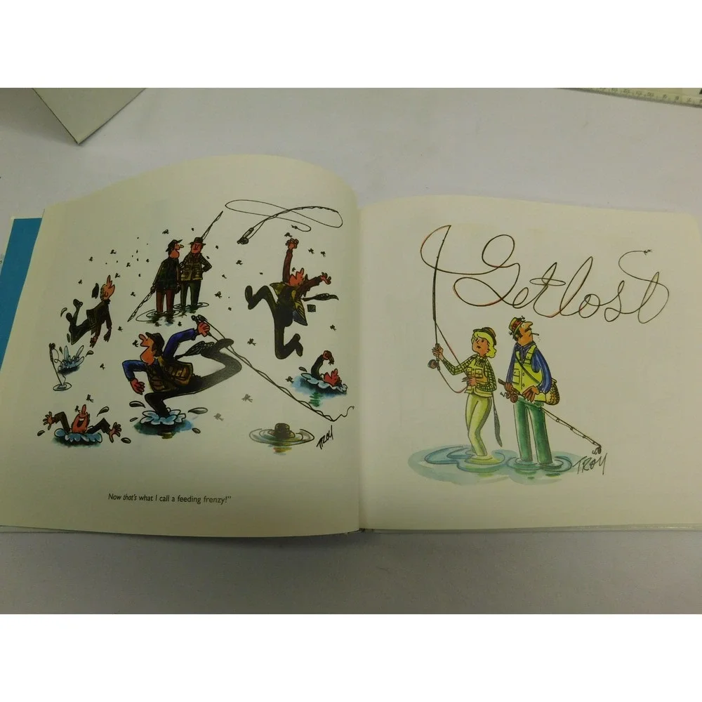 Hilarious Fishing Cartoons - Hardcover By Troy, John - VERY GOOD